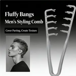 Texture Comb, 2026 Upgrade VolumizingComb,1/2PCS Volumizing Wide-Tooth HairStyling Comb, Foundation CapacityApparatus Maximum Lift Roots Volume ToolBangs Seam Grooming Accessory forWomen Men