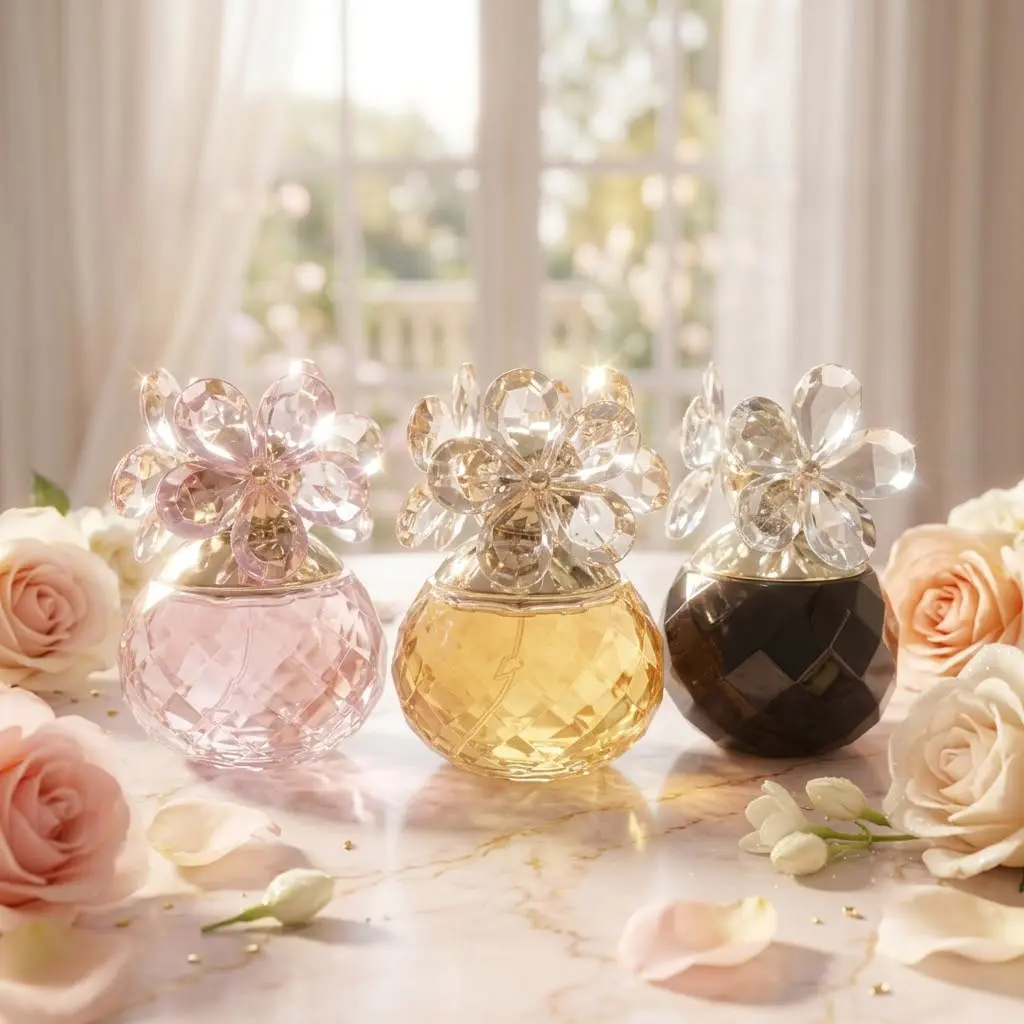 Happiness Flower women’s perfume with a floral-fruity scent; couples’ dating fragrance; petal perfume; party/gathering fragrance; fitness/sports fragrance; holiday gift perfume