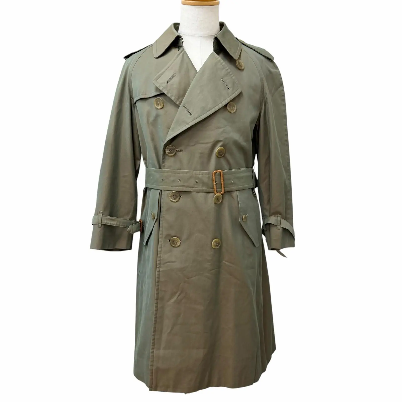 Pre-owned BURBERRY Cotton Small Leather Goods Burberrys Trench Coat