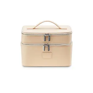 ETOILE COLLECTIVE Duo Vanity Case in Beige