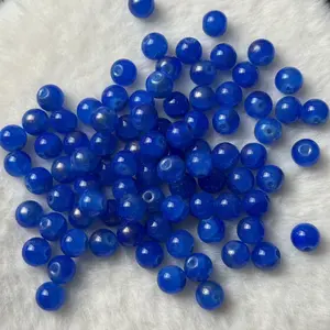 10MM blue glass bead 50ML