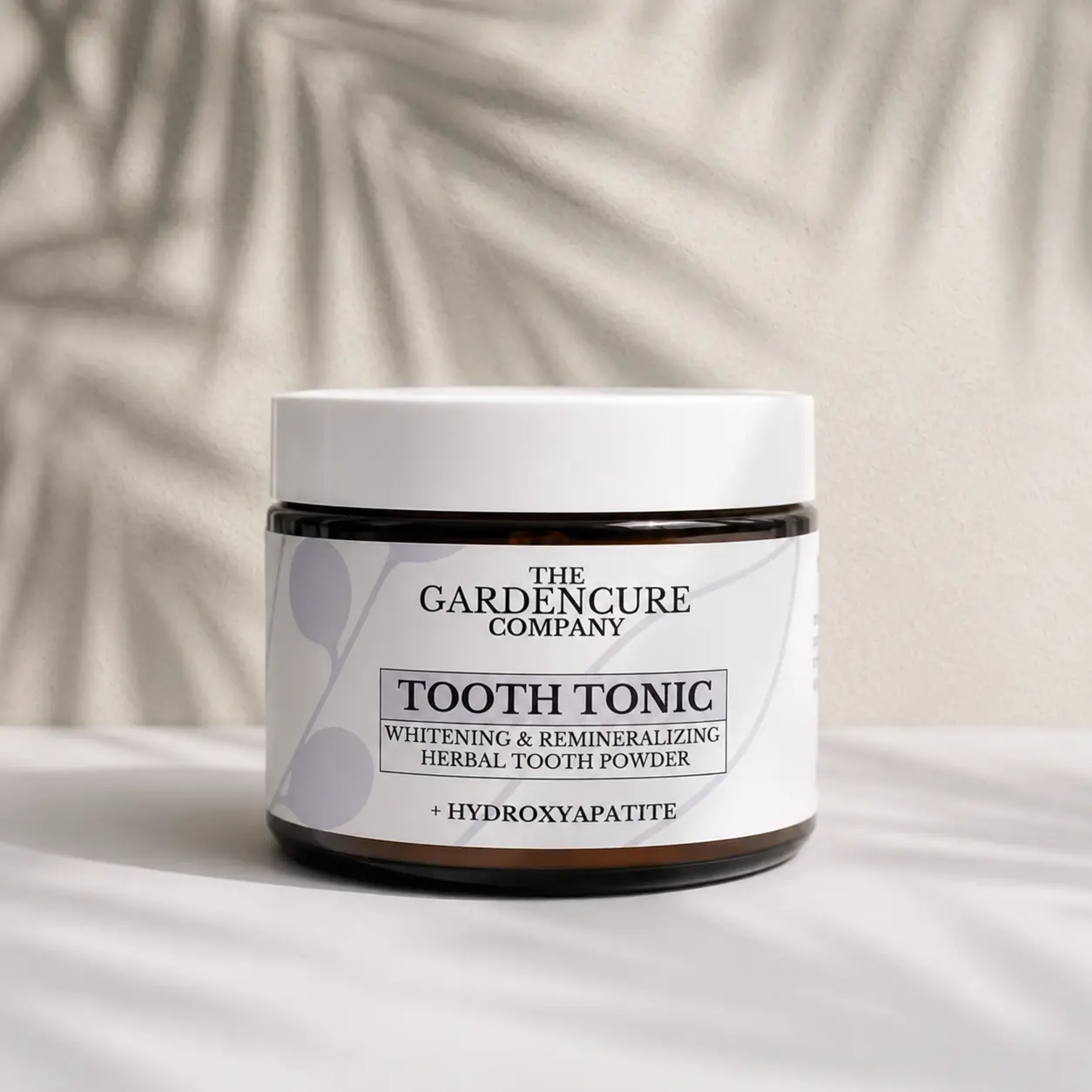 Tooth Tonic Micro Hydroxyapatite Herbal Tooth Powder – Remineralizing, Fluoride-Free, Holistic Oral Care, Teeth Whitening, Natural Toothpaste Alternative for Adults & Kids