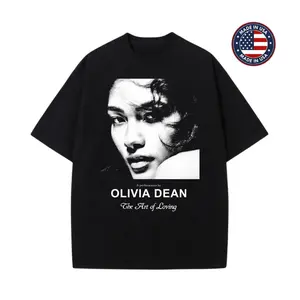 Olivia Dean The Art of Loving Tour 2026 T-Shirt, Summer Crewneck, UK Soul Pop Concert Tee with Tour Dates Print, Music Fan Merch Gift, Unisex Soft Cotton Apparel, Festival Outfit for Fans