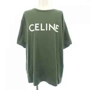 Pre-owned Celine Cotton Small Leather Goods T shirt