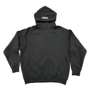 Soft Fleece Lined Oversized Hoodie No.1977 Unisex Casual Pullover Hoodie Cotton Sweatshirt for Lounging, Study, Sports with Kangaroo Pocket Iron Hoodies for Men Women Menswear Tops Outfit Breathable
