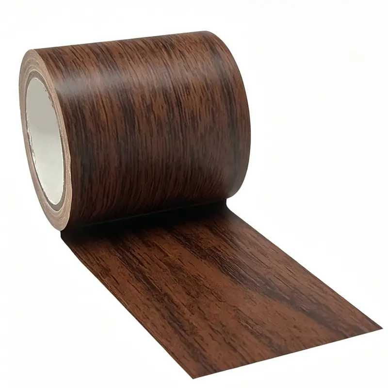 GJANSH Realistic Wood Grain Repair Tape, 2.2" x 15ft Self Adhesive Patch Tape for Furniture, Cabinets, Flooring, Doors and Baseboards, Flexible & Durable No-Fuss DIY Fix for Seamless Repairs