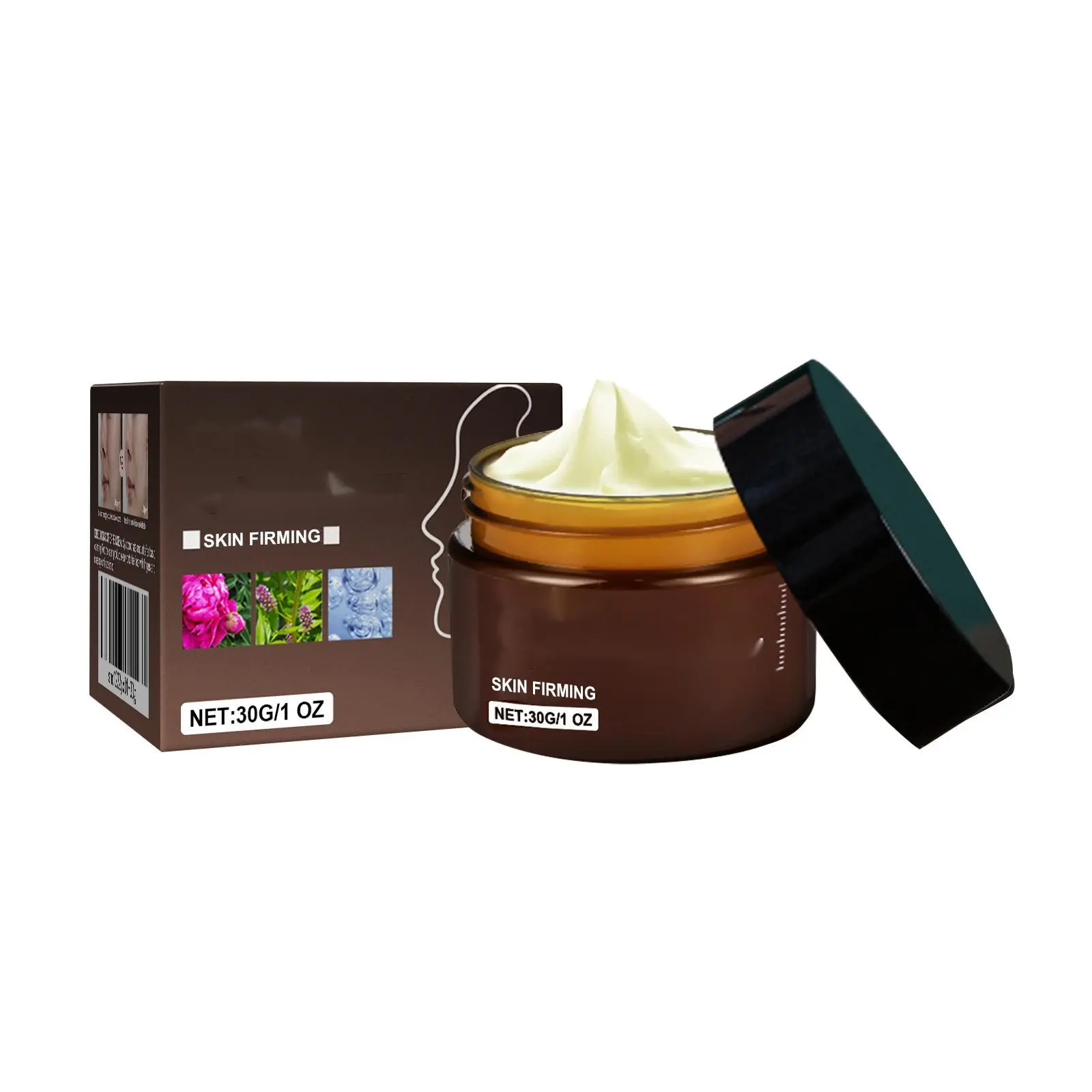 Retinol Cream - Nourishes & Tightens Sagging , Lifts & Hydrates Face, 30g/1 oz, Daily Skincare, Sunscreen Benefits, Firming & Hydrating Facial Cream Anti Aging Set Anti Aging Niacinamide Black Rice Moisture Ceramic Milk Ampoule  Repair Collagen
