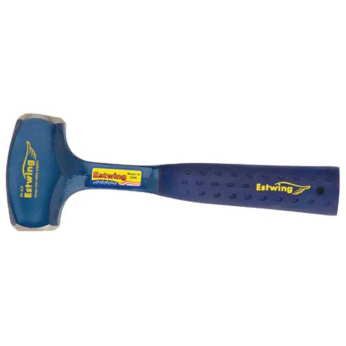 Estwing 4 lb Steel Head Sledgehammer, Painted Finish, Shock Reduction Cushioned Grip Straight Handle, Model 268-B3-4LB 62041 (Handle Grip Sledgehammers)