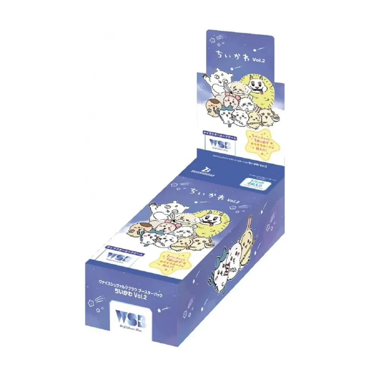 Weiss Schwarz Blau Trading Card Game Japanese Chiikawa Vol.2 Pack Booster Box Sealed, Trading Card Series, Collectible Trading Cards
