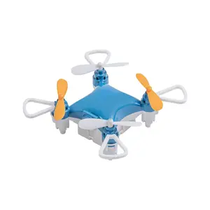 Mini Drone Beginner-Friendly Stunt Flyer with One-Touch Takeoff, Landing and Trim Control-All-Round Flight Performer with Hover, Spin, and 360° Stunt Roll Capability