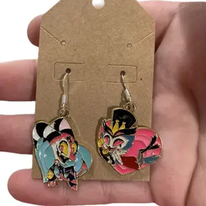 Helluva Boss Blitzo Stolas Earrings - Fashion Accessory christmas gift