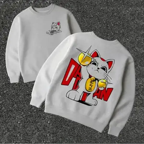Turbo Granny Graphic Vintage Anime Double Printed Sweatshirt & Hoodie – Dandadan Season 2 Anime Inspired Heavyweight Oversized Fit,Otaku Gift Idea,Graphic winter gift hoodie, perfect for streetwear gift for all, graphic tees men gifts dailywear