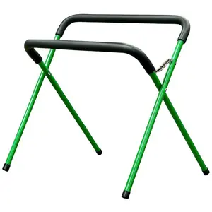 LAUCO Portable Workbench Folding Stand, 500 Pound Capacity Foldable Portable Work Stand , Heavy-Duty Bumper Stand for Garage and Shop (1 Green) 64690