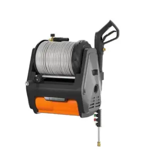Grandfalls Retractable Pressure Washer Pro with Durable Hose Reel and Efficient Spray Nozzle