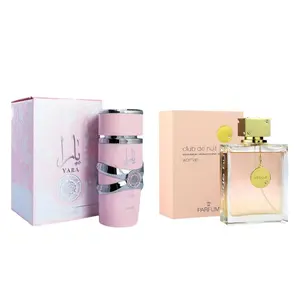 Oudlash Bundle | Yara + Club de Nuit Women | Womens Fragrance | 100ML - 3.6 Oz | Eau De Parfum | Wood-Infused Floral ,