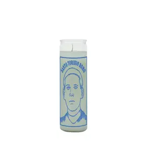 Saint Toribio 7 Day Candle White (Veladora de Santo Toribio Romo 7 Dias)  for any special immigration/ request