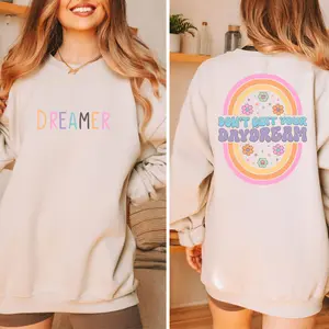 Dreamer Fall season Shirt, Day Dreamer Crewneck Sweatshirt Pullover , Women's Crewnecks