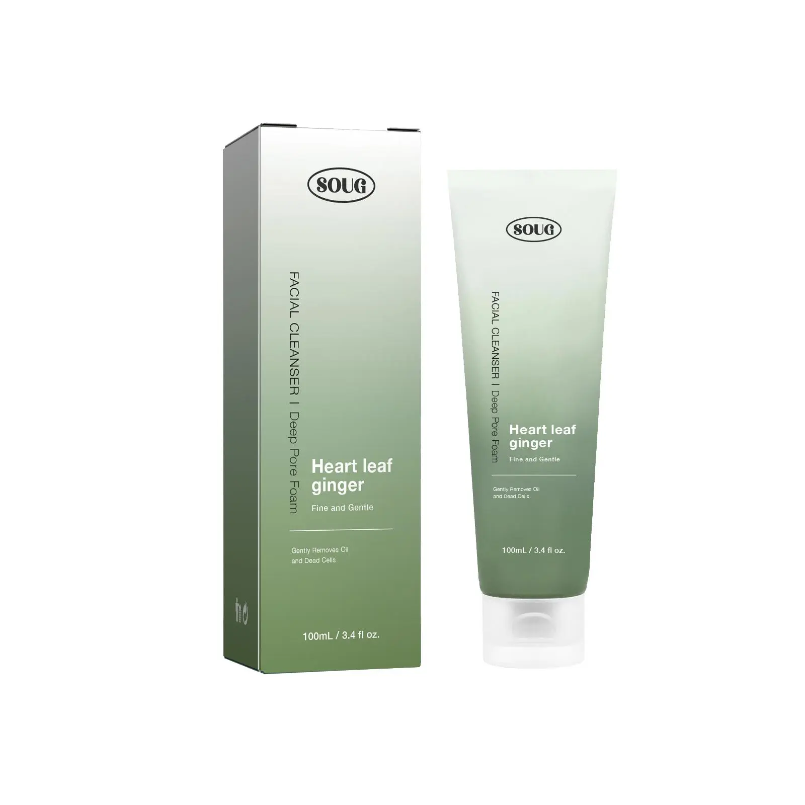 Deep Pore Cleansing Facial Cleanser, 1 Box/2 Boxes Refreshing & Moisturizing Oil Control Facial Cleanser, Facial Skin Care Product