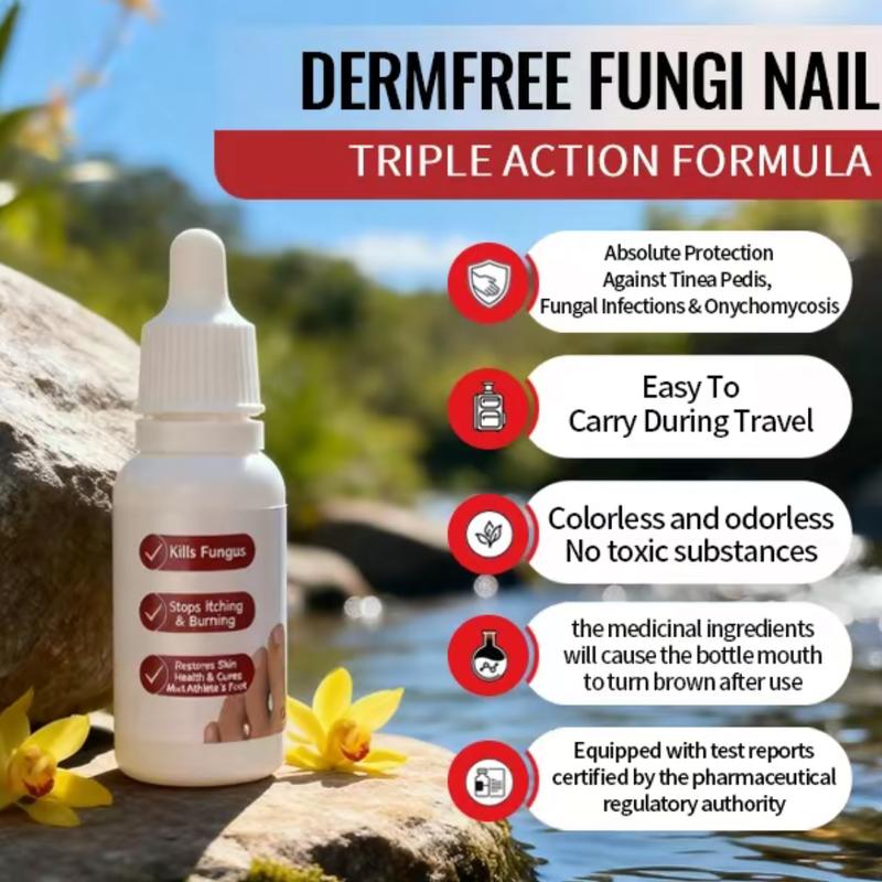 3Counts Toenail Fungus Treatment Extra Strength, Antifungal Solution for Toenail or Fingernail, Triple Action Formula for Remove Fungal, Repair and Renewal Damaged Nails, 0.5 Fl Oz,Healthcare Therapeutic