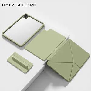 iPad Tablet Case Magnetic Protection Cover with Frame Detachable for iPad 2026 Air Pro 11 Inch/13 Inch M5 M4 Pro 12.9 Mini 6/mini 7 ipad 10th 11th gen A16 ipad Air 4 5 6 7 8 case ipad