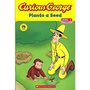 USED Book - Curious George Plants a Seed by Erica Zappy (Paperback)