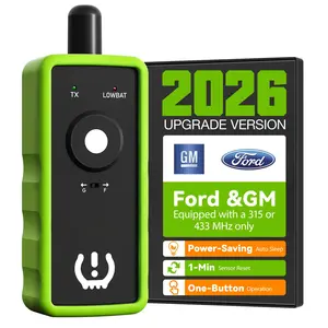 2-in-1 TPMS Relearn Car Tool for Ford/GM Group, Tire Sensor Reset & Activation with Model Switch for Buick, Cadillac, Chevrolet, GMC, Lincoln, Mazda, Car Tools tiktokshopspringglowup