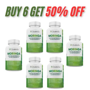 BUY 6 GET 50% OFF - Quanola Moringa Powder Capsules 6 Months Supply
