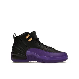 Jordan Kid's 12 Retro Field Purple Basketball Shoes, from StockX