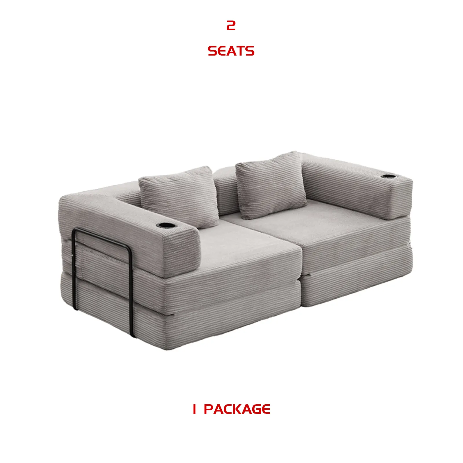 Light Grey - 2 seats