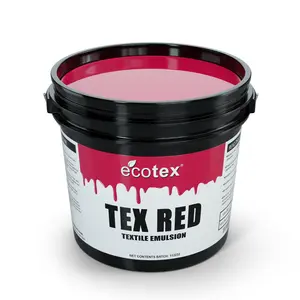 Ecotex® Textile Red Screen Printing Emulsion