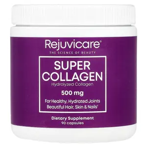 Rejuvicare Super Collagen, 500 mg, 90 Capsules