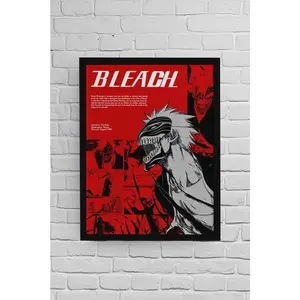Ichigo Kurosaki Bleach Hollow Form Vasto Lorde Anime Lover Gift Anime Wall Decor Bleach Manga Art Shonen Anime Poster