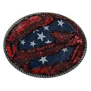 American Flag Buckle