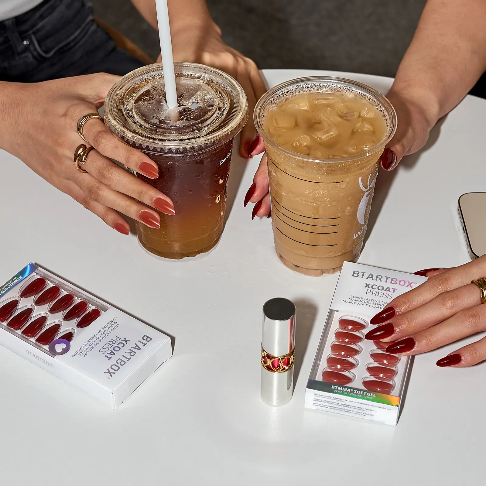 BTArtbox Press On Nails Short - Solid Collection, Easy-to-Apply Almond Summer Press On Nails with Glue and Adhesive Tabs in 16 Sizes - 32 Nails All-in-One Kit, Holiday Party Girls Gift, Deals For You Days BTArtbox Press On Nails Short - Solid Collection, Easy-to-Apply Almond Summer Press On Nails with Glue and Adhesive Tabs in 16 Sizes - 32 Nails All-in-One Kit, Holiday Party Girls Gift, Deals For You Days