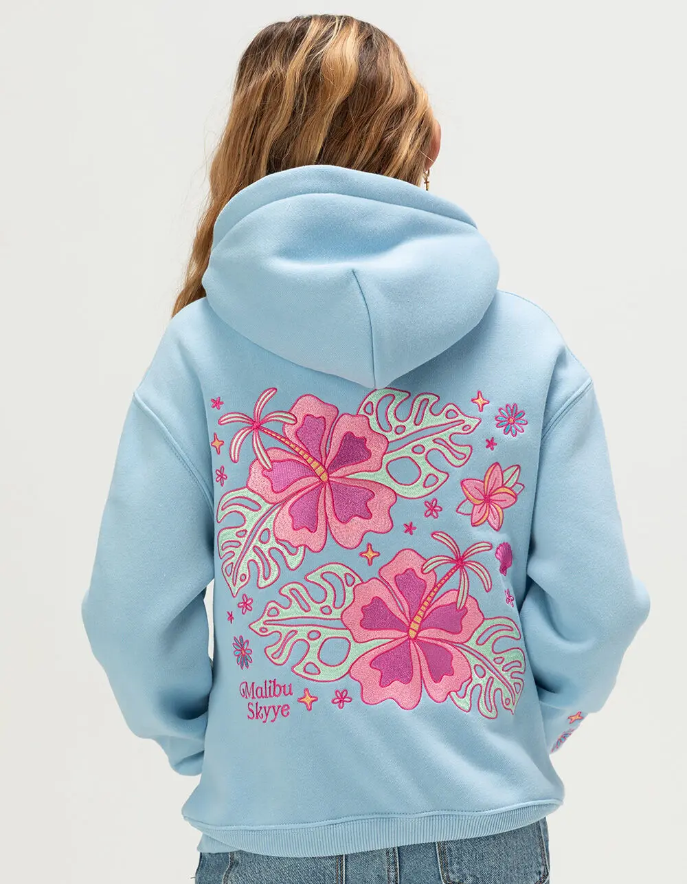 MALIBU SKYYE Hibiscus Girls Hoodie