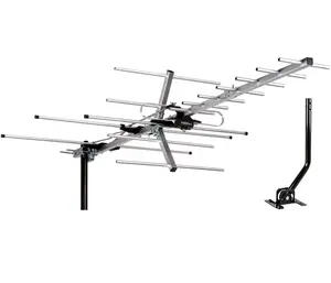 Five Star TV Antenna Indoor/Outdoor Yagi Satellite HD Antenna with up to 200 Mile Range - Attic or Roof Mount TV Antenna, Long Range Digital OTA Antenna for 4K 1080P with Mounting Pole