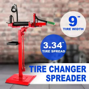 Father's Day Gift VEVOR Manual Tire Spreader Portable Tire Changer with Stand Adjustable LED Light Tire Spreader Tool for Light Truck and Car