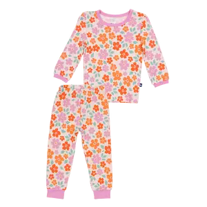 Long PJ Set in Sweet Blossom