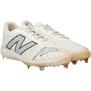 Michael Harris II Atlanta Braves Autographed Game-Used White New Balance Cleats from the 2024 MLB Season - Fanatics Authentic Certified