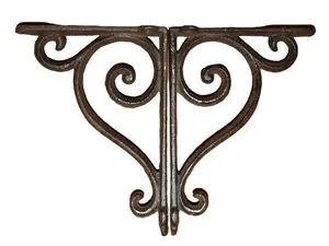 Small Shelf Brackets, Corbels, Home Storage, Shelf Supports, DIY Brackets - Durable Metal, Rust-Resistant Design