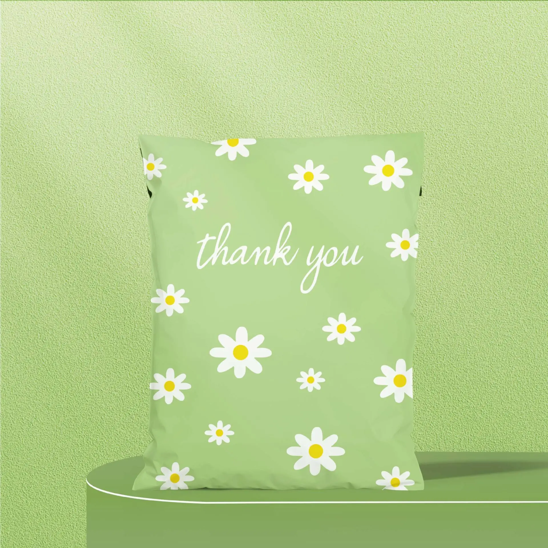 10/20pcs Daisy Courier Bags, Postal Mailing Bags, Postal Bags, Thickened Waterproof Durable Tear-Resistant, Essential Packaging Solution for Small Shops, Shipping Supplies