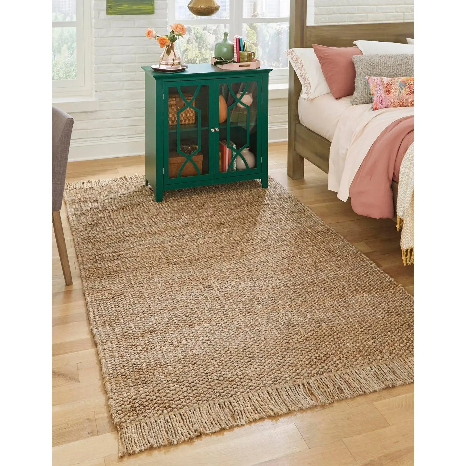 Natural Chunky Jute Rug Natural Chunky Jute Rug
