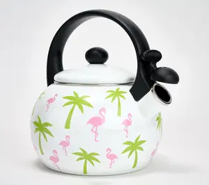 Temp-tations Seasonal 2.3-qt Enamel on Steel Kettle