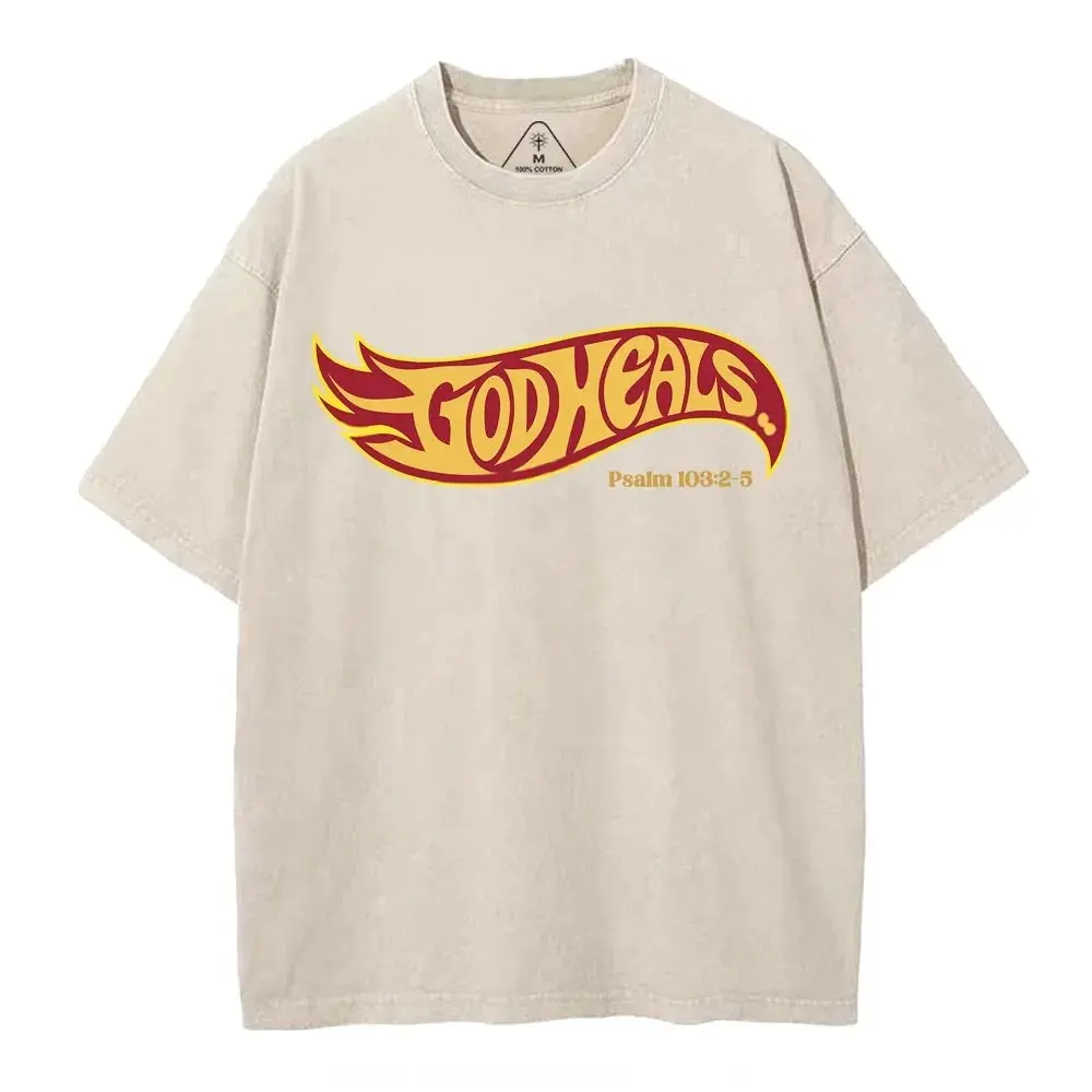 Psalm 103:2-5 - God Heals Shirts | Graphic Tee Shirts Designed For Both Men and Women Cotton Man