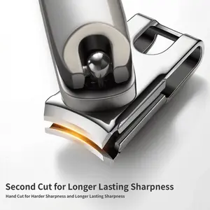 360° Rotating Nail Clipper – Multi-Angle Precision Trimmer for Easy Grooming – Ergonomic Design for Smooth & Controlled Cutting – Stainless Steel Blades – Fingernail & Toenail Care