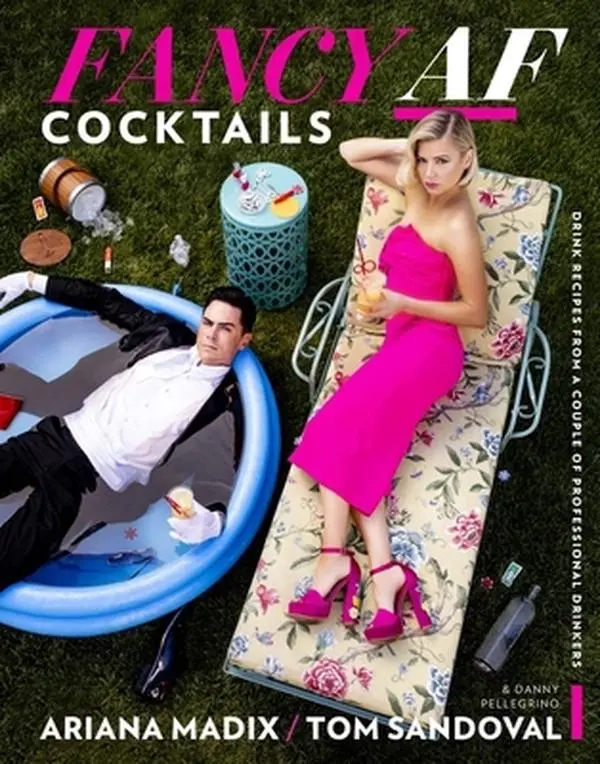 USED Book - Fancy AF Cocktails: Drink Recipes from a Couple of Professional Drinkers by Madix, Ariana (Hardcover) - english