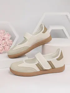 Versatile Retro Women Walking Shoes Spring Autumn Casual Suede Sneakers Flat Comfortable Lightweight Fashion