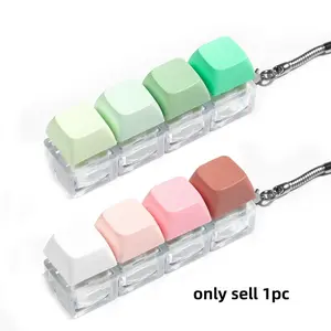 Fidget Keychain, Edc Clicker, Stress Relief Tool, Fun Pendant for Boys and Girls, Halloween Christmas Gift, Unisex Art Toy