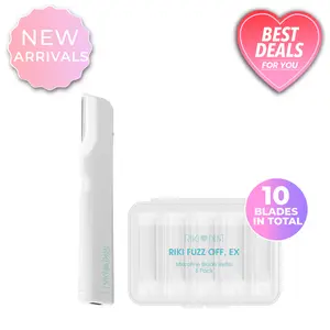 Buy Riki Ex Fuzz Off get Microfine Blade Refills