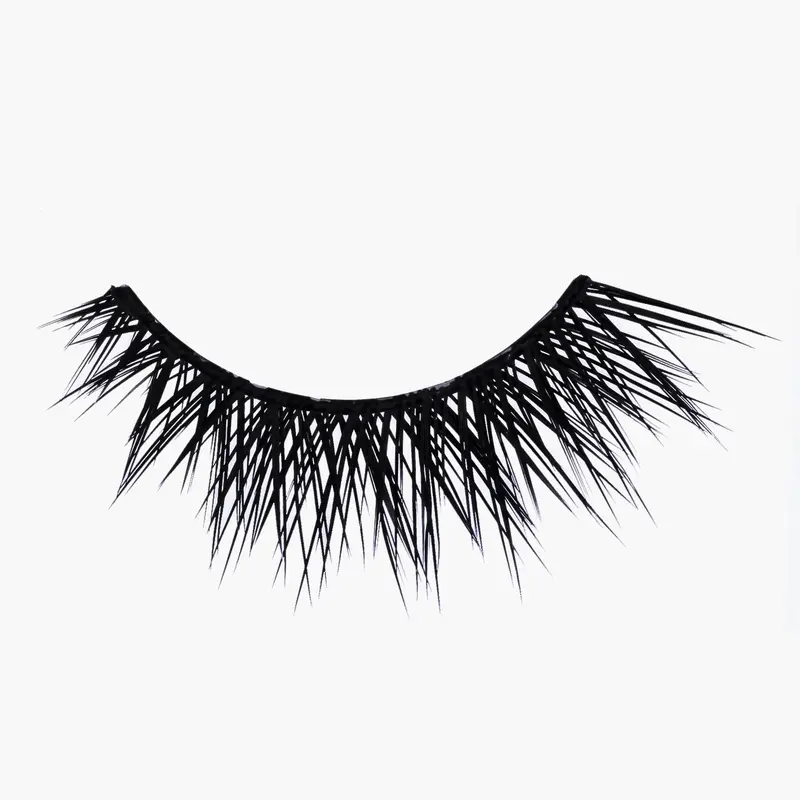 Iconic® Faux Mink Eyelashes for Makeup and Cosmetic Use, looks like Volume Eyelash Extensions featuring a Bold Cat Eye